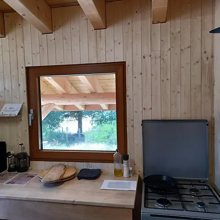 La Yourte Un Autre Monde Campismo de Luxo Hohwald